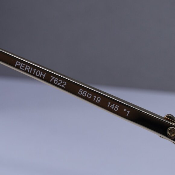 Palm Angels PERI10H CRYSTAL 7622 Oval Sunglasses - Gold/Orange Gradient - Picture 8 of 10